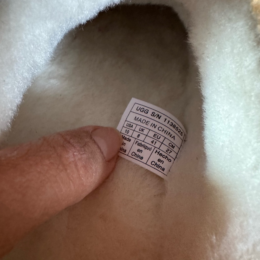 UGG Tan Shearling Lined Footwear - Picture 7 of 12